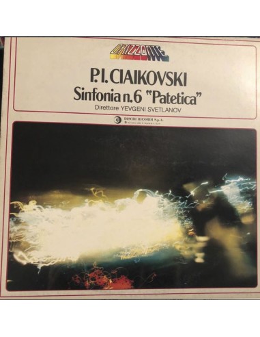 Ciaikovski (Dir. Yevgeni Svetlanov) - Sinfonia n. 6 Patetica -  VINILE
