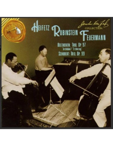 Heifetz, Rubistein, Feuermann Trio - Beethoven Op. 97, Schubert Op. 99 - CD