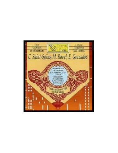 C. Saint Saens, M. Ravel, E. Granados - Al Piano Saint Saens, Ravel, Granados - CD