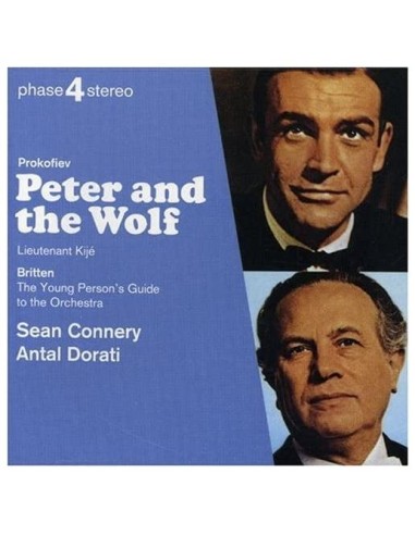 Prokofiev, Britten (Dir. Antal Dorati, Narratore Sean Connery) - Pierino E Il Lupo - CD