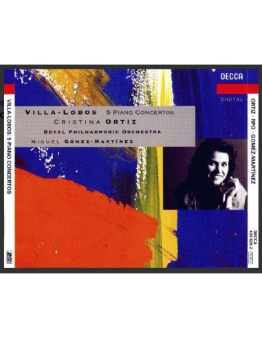Cristina Ortiz - M.G. Martinez - 5 Concerti Per Pianoforte E Orchestra - CD