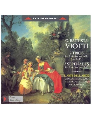G. Battista Viotti - 2 Trios, 3 Serenades - L'Arte Dell'Arco - CD