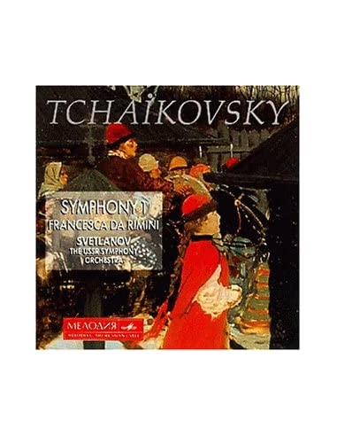 Tchaikovsky (Dir. Evgeny Svetlanov) - Sinfonia N. 1 Francesca Da Rimini - CD