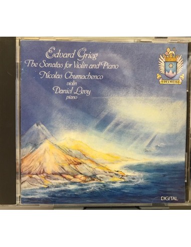 Edward Grieg (n. Chumachenco violino, D. Levy Piano) - The Sonatas For Violino And piano - CD