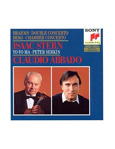 C. Abbado - I. Stern - Yo Yo Ma - Brahms, Doppio Concerto-Berg, Chamber Concert- CD