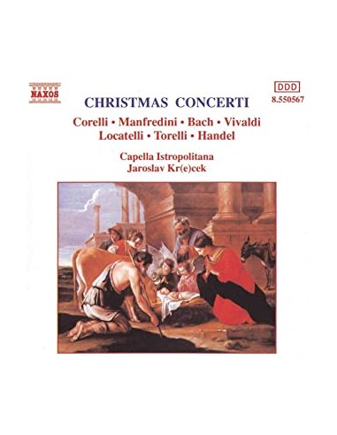 Corelli-Manfredini-Bach-Vivaldi-Locatelli-Torelli - Christmas Concerti - CD