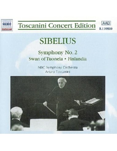 Jean Sibelius (Arturo Toscanini) - Sinfonia N. 2 - Swan Of Tuonela - Finlandia CD