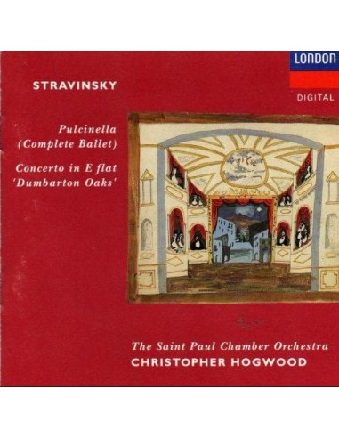 Stravinsky (Dir. C. Hogwood) - Pulcinella - Dumbarton Oaks - CD