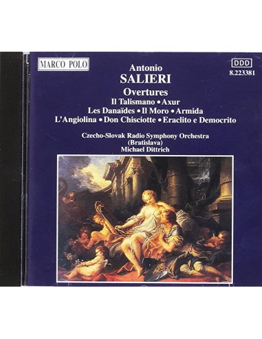 Antonio Salieri (Dir. M. Dittrich) - Ouvertures CD