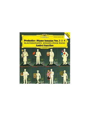 S.Prokofiev (Andrei Gavrilov Piano) - Piano Sonata N. 3, 7, 8,  CD