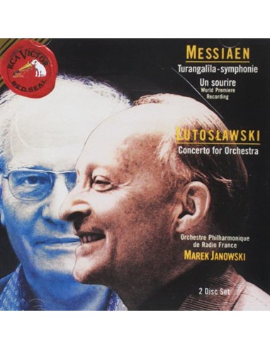 Messiaen - Lutoslawski (Dir. Marek Janowski) - Turangalila Symphonie - Un Sourire - CD