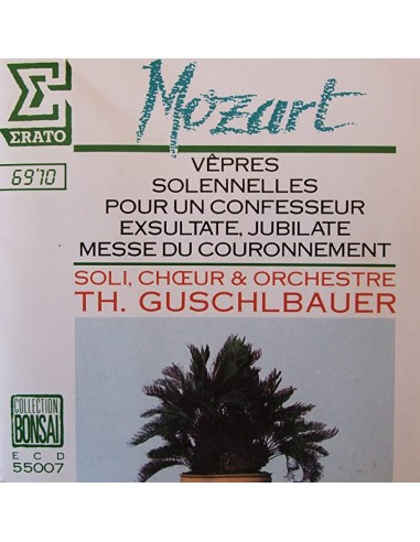 Mozart (Dir. T. Guschlbauer) - Vespro Solenne Kv 339 - Exultate Kv 165 - Messa Dell'Incoronazione Kv 317 - CD