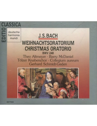J.S. Bach  ( Tolzer Knabenchor Collegium Aureum) - Oratorio Tempore Nativitatis Christi Bwv 248 CD