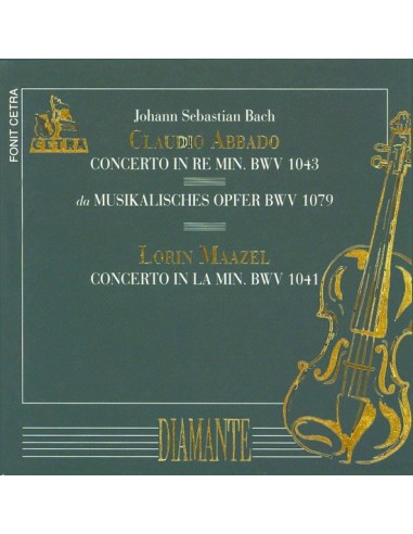 J.S. Bach (Claudi Abbado) - Concerto Re Min. Per Archi Bwv 1043, 1079, 1041 CD