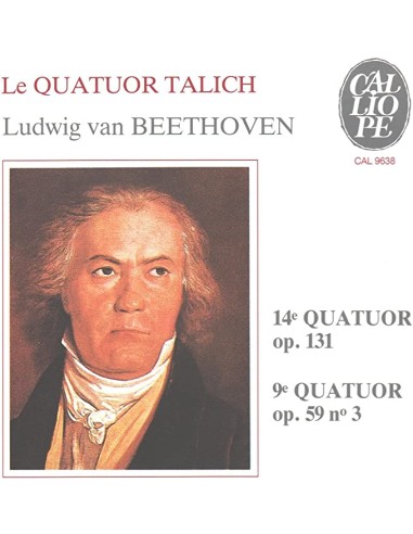Beethoven (Messiereur, Kvapil, Talich, Rattay) - Quartetto Op. 131, Op. 59 N. 3 CD