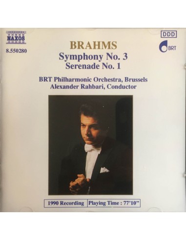 J. Brahms (Dir. A. Rahbari) - Sinfonia N. 3 - Serenade N. 1 Op 11 CD