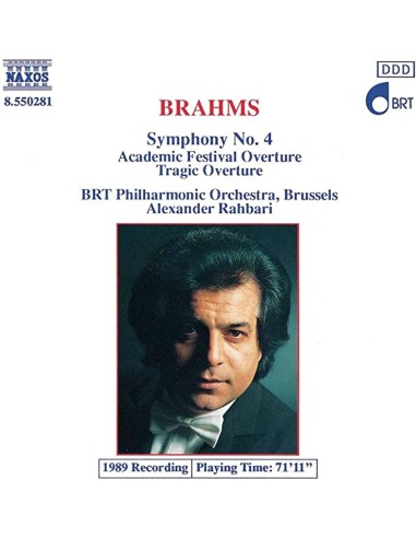 J. Brahms (Dir. A. Rahbari) - Sinfonia N. 4 Op. 98 CD