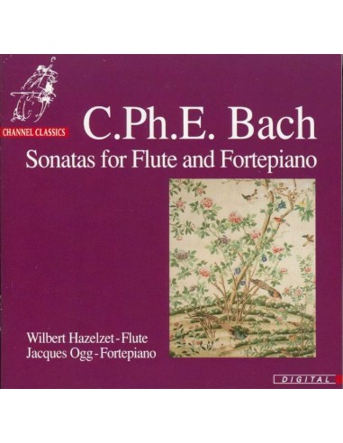 C.P.E. Bach - Sonate Per Cflauto E Fortepiano  CD