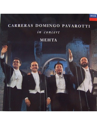 Carreras Domingo Pavarotti (Dir. Mehta) - In Concert - VINILE