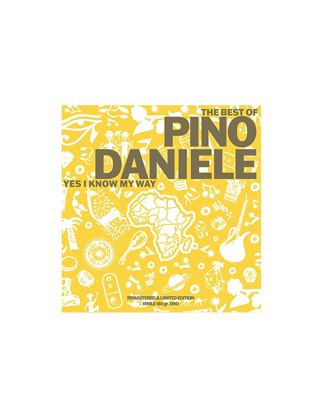 Pino Daniele The Best Of 2 LP Limited Edition VINILE