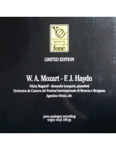 Mozart - F.J. Haydn, Nikita Magaloff, A. Lonquich, Orch. di BS e BG, A. Orizio - Conc. K. 365, 488, Conc. Hob. XVIII n.11 - CD