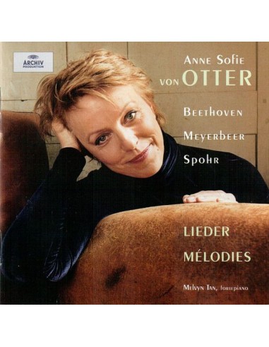 Anne Sofie Von Otter, Beethoven, Meyerbeer, Spohr, Melvyn Tan - Lieder Melodies - CD