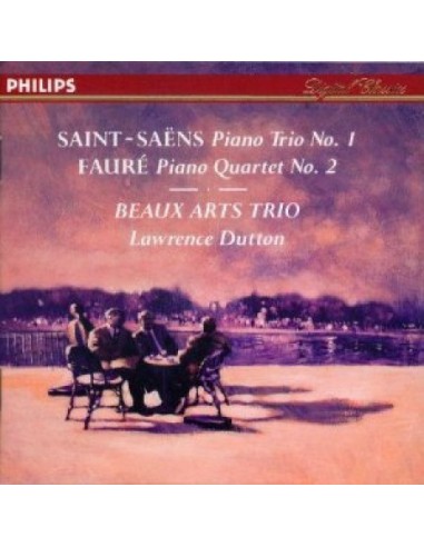 G. Faure'-C. Saint Saens (Beaux Arts Trio) - Piano Quartet N. 2Op. 45 - Piano Trio N. 1 Op. 18 CD