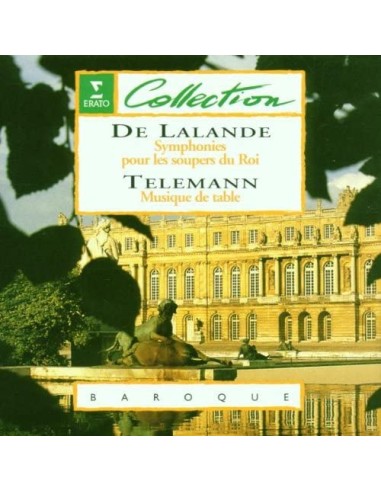 M.R. De Lalalnde - Teleman (Dir. J.F. Paillard) - Symphonies Pour Le Soupers Du Roi - Musique De Table  CD