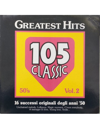 Artisti Vari - Greatest Hits 105 Classic 50's Vol. 2 - 16 Successi Originali Degli Anni '50 - CD