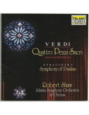 Verdi - Stravinsky (Dir. Robert Shaw) - Quattro Pezzi Sacri - Sinfonia Delle Palme CD