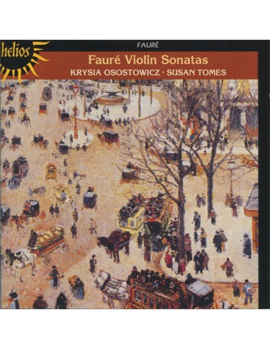 Faure' (K. Osostowicz Violino, S. Tomes Piano) - Violin Sonata N. 1 Op. 13 - N. 2 Op. 108 - CD