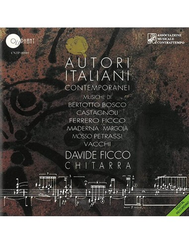 Autori Vari (Maderna, Petrassi, Margola, Mosso) - Davide Ficco Chitarra CD