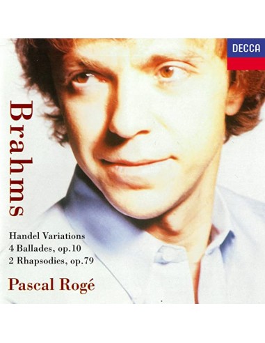 J. Brahms (Pascal Rogè) - 4 Ballate Op. 10 - Variazioni E Fuga Temo Di Handel Op. 24 - Rhapsodies Op. 79 CD