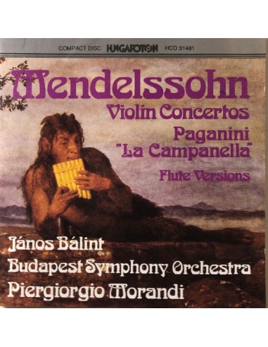 Mendelssohn - Paganini (Dir. P. Morandi) - Concerto Per Violino E Orchestra N. 1, 2, La Campanella - CD