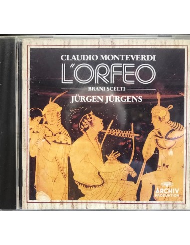 Claudio Monteverdi (J. Jurgens) - L'Orfeo (Brani Scelti) - CD