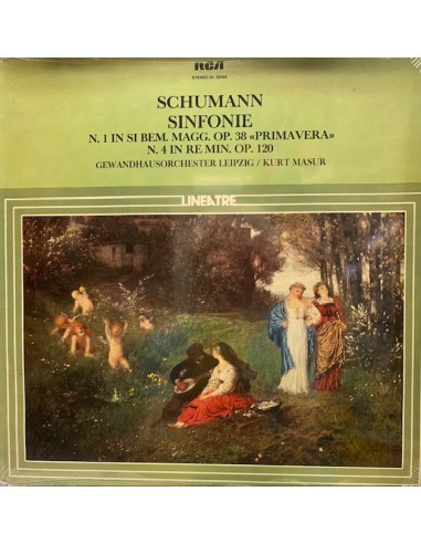 Schuman (Dir. Kurt Masur) - Sinfonia N. 1 Op. 38, Sinfonia N. 4 Op. 120 - VINILE