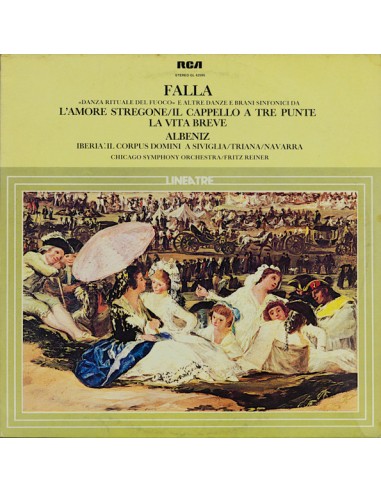 M. De Falla, I. Albeniz (Dir. Fritz Reiner) - L'Amore Stregone, Il Cappello A Tre Punte, Iberia - VINILE