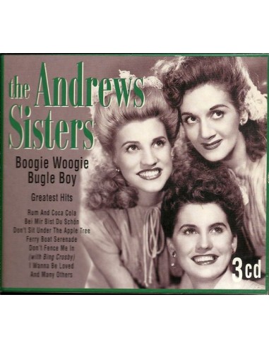 THE ANDREWS SISTERS - BOOGIE WOOGIE BUGLE BOY (BOX 3 CD) - CD
