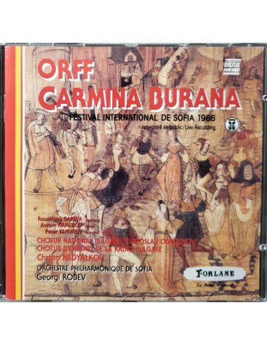 Orff, Orchestre Philharmonique De Sofia, Georgi Robev - Carmina Burana - CD