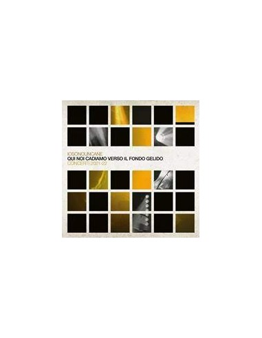 Iosonouncane - Qui Noi Cadiamo Verso Il Fondo Gelido Concerti 2021/22 - CD
