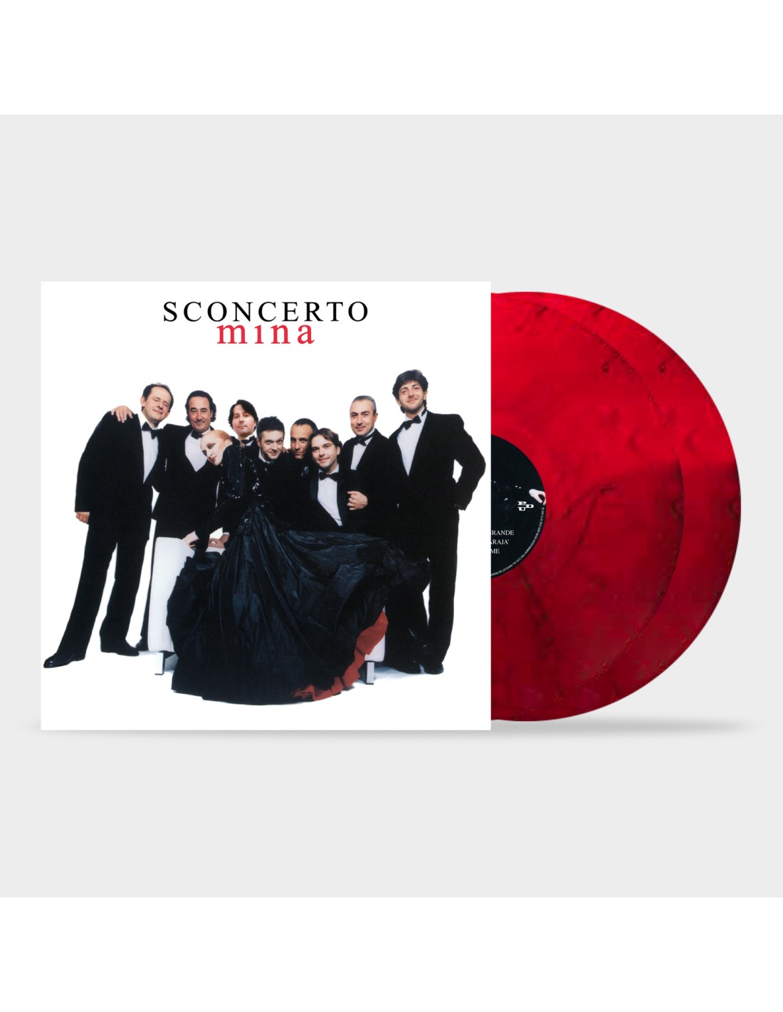 Mina Sconcerto 2 lp 180 Gr Vinyl Numbered Red With Black Limited Edt VINILE