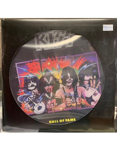 KISS - Hall Of Fame - Live In Nashville 1984 - One Size Recorded Black Background Numbered Of /100 - VINILE