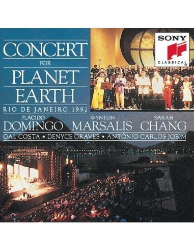 Domingo, Marsalis, Chang, Gal Costa, Graves, Jobim - Concert For Planet Earth - CD