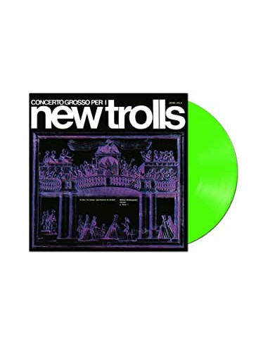 New Trolls - Concerto Grosso (180 Gr. Vinyl Clear Green Gatefold Limited Edt.) - VINILE