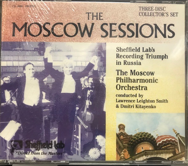 images The Moscow Philarmonic Orchestra (Autori Vari) - The Moscow Session (Box 3 CD) - CD