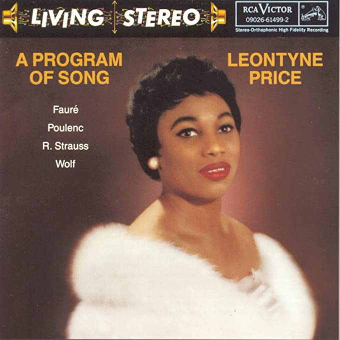 images Leontyne Price - A Program Of Song - CD
