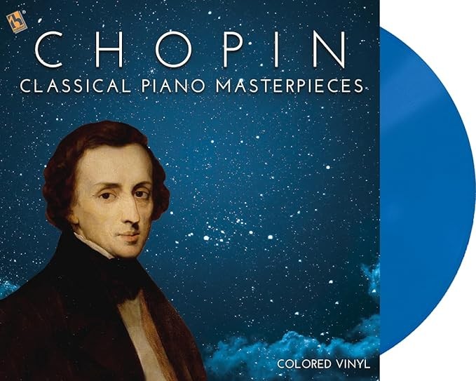 Chopin - Classical Piano Masterpieces (Blue Vinyl) - VINILE
