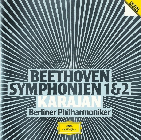 images Beethoven - Karajan - Berliner Philharmoniker – Symphonien 1 & 2 - CD