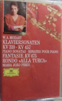 images W.A. Mozart - Maria João Pires - Klaviersonaten KV 310 • KV 457, Fantasie KV 475 . Rondo " Alla Turca" - MUSICASSETTA