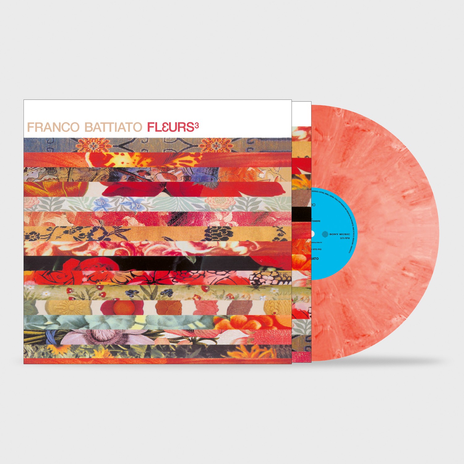 images Franco Battiato - Fleurs 3 (180 Gr Red Transparent Mix White) - VINILE